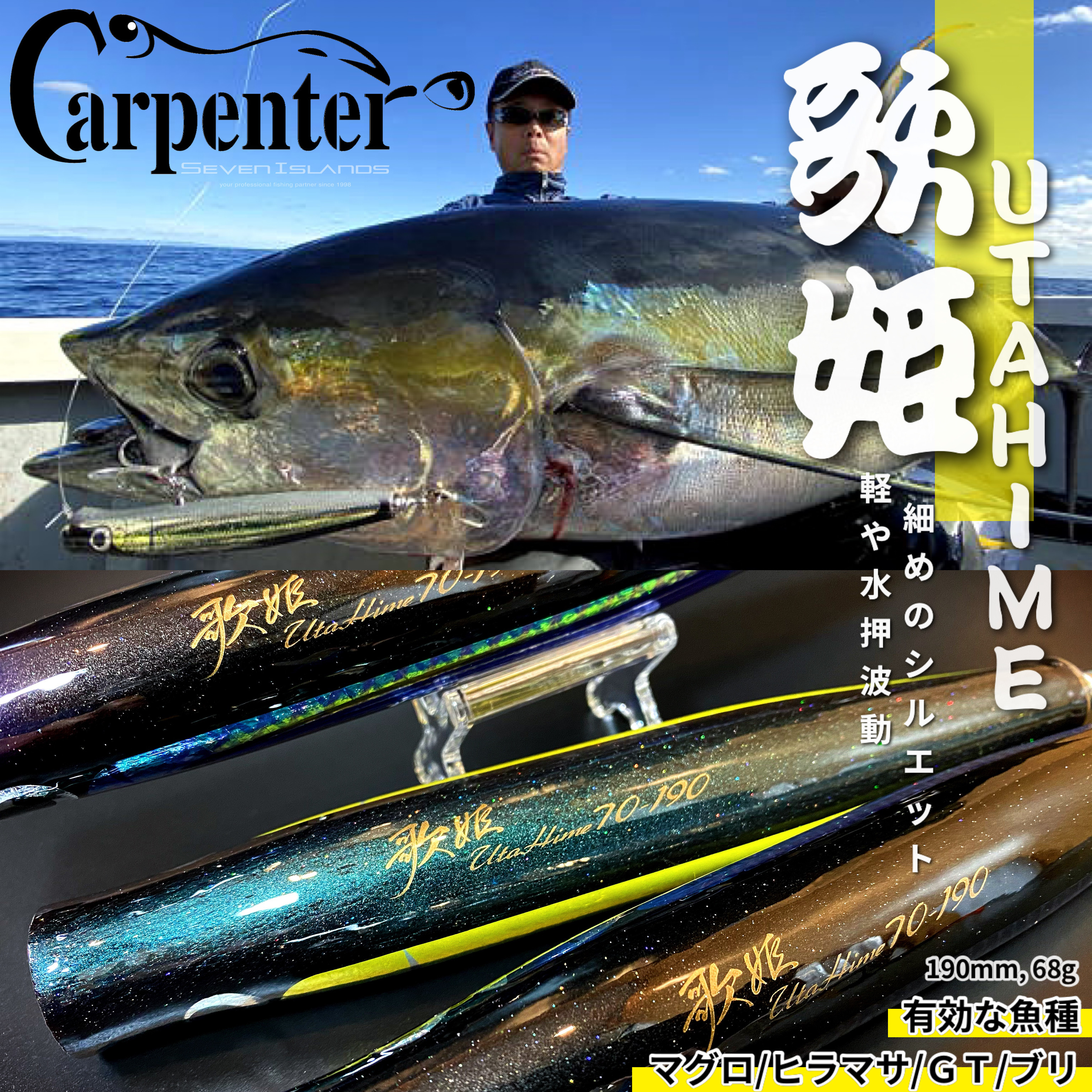 カーペンター 歌姫 95-210 カタクチイワシ Carpenter www.freixenet.com