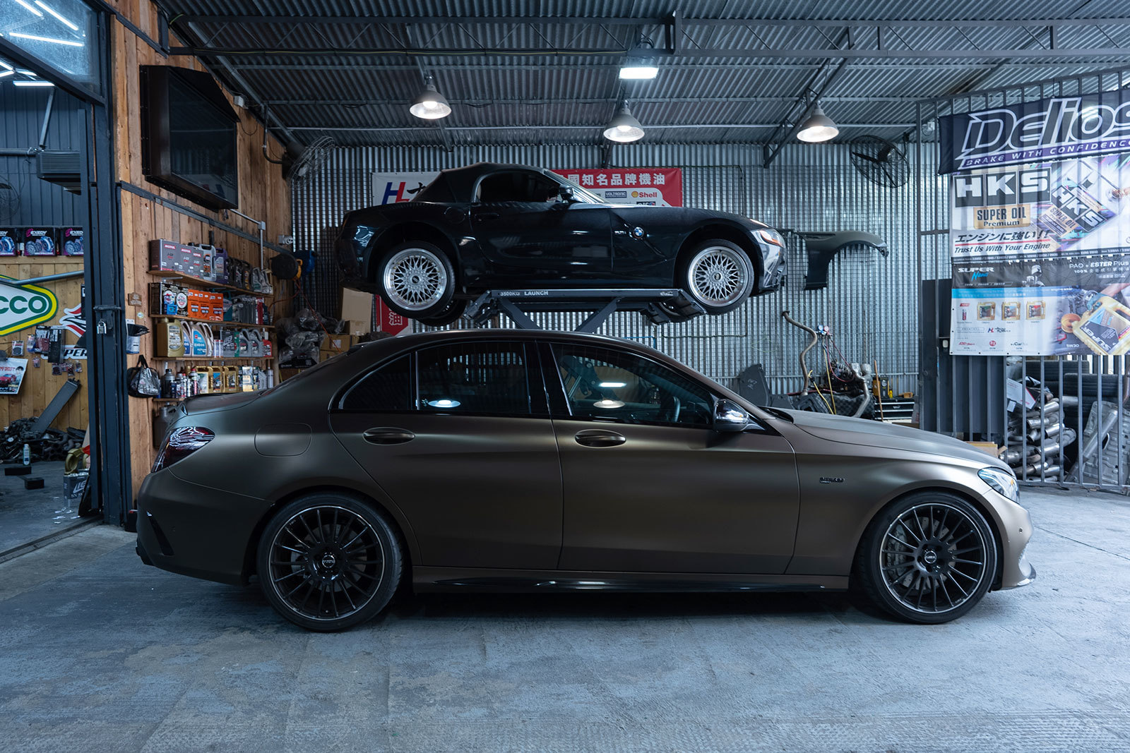 ho lung motor c43 amg