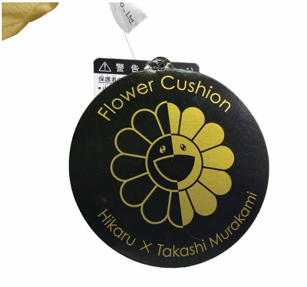 TM × HIKARU Collaboration Flower Cushion / 光沢