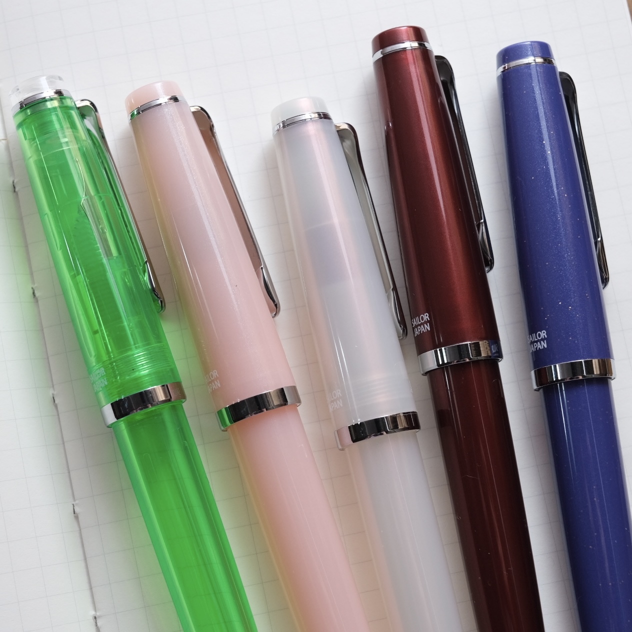 Sailor MF中細字 Lecoule寶石鋼筆 日本 寫樂
