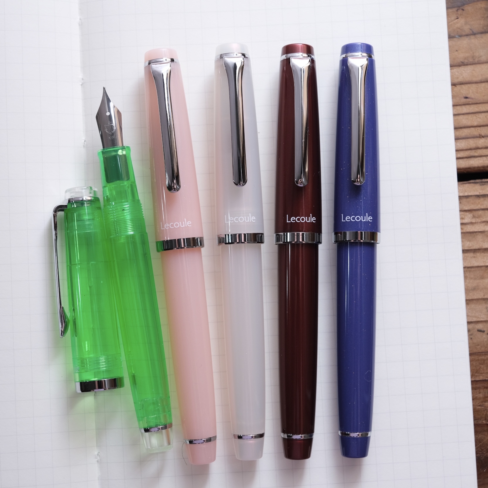 Sailor MF中細字 Lecoule寶石鋼筆 日本 寫樂