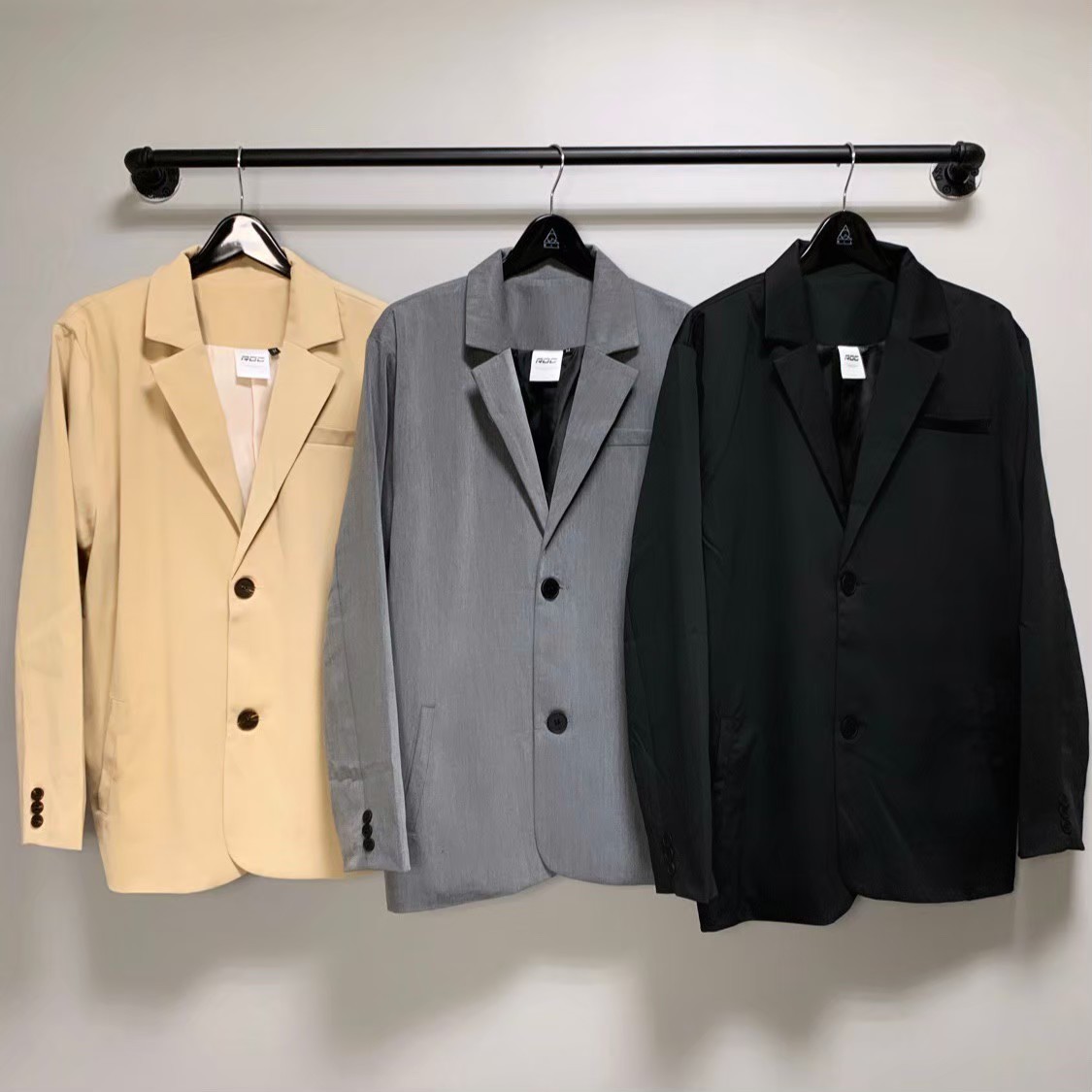 韓國 RDC STUDIOS 微寬鬆 西裝外套 高質感 男女 女友一起穿