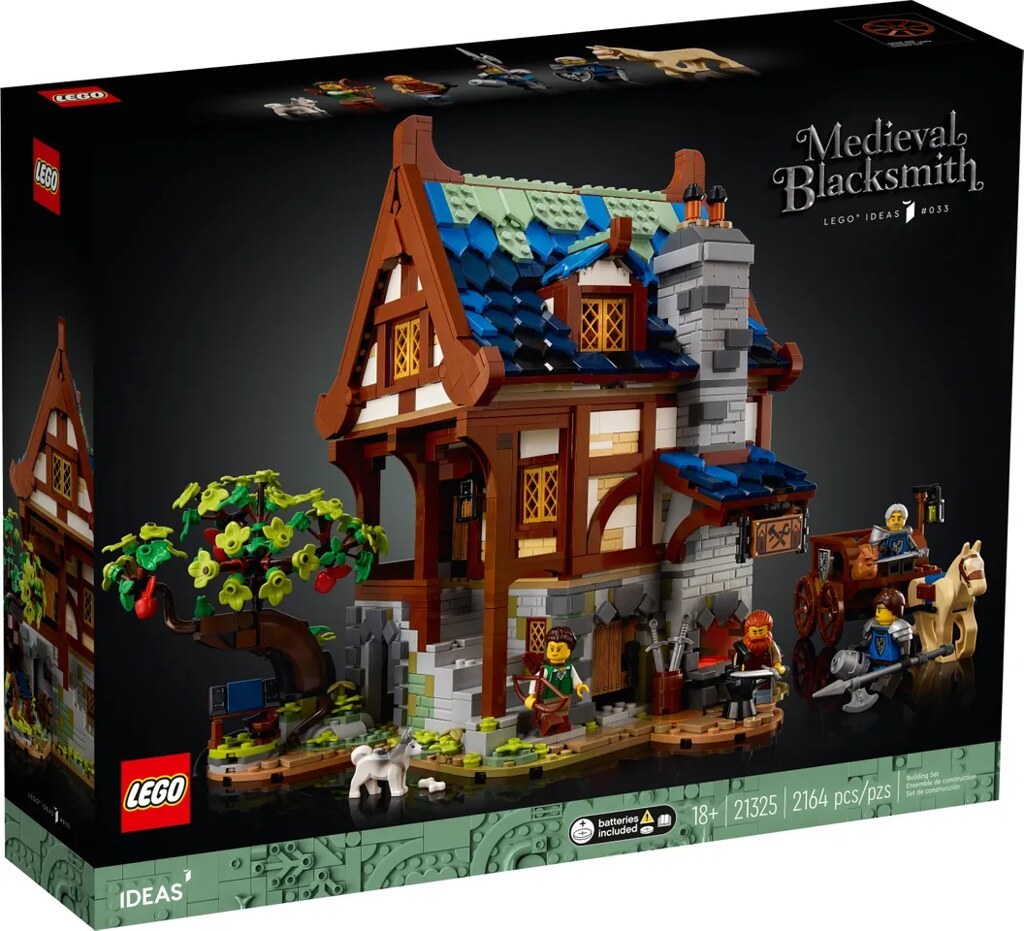 LEGO Ideas 21325 : Medieval Blacksmith
