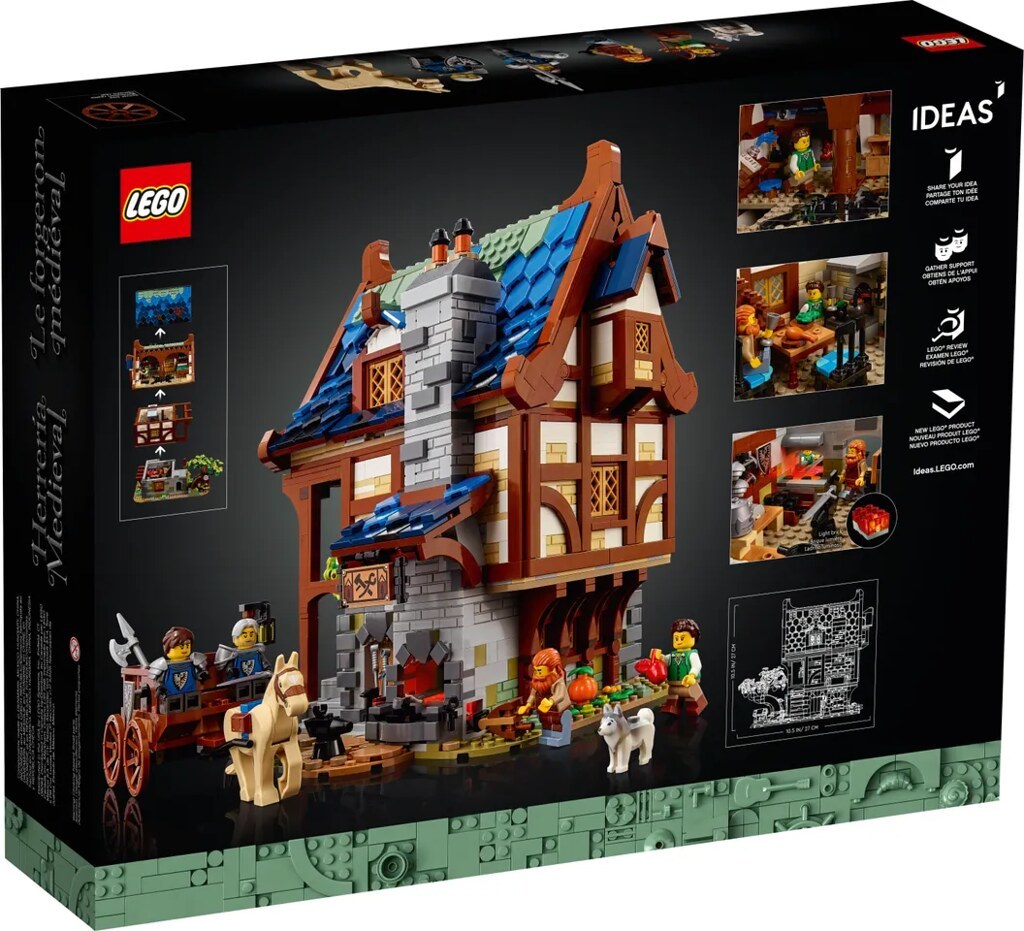 LEGO Ideas 21325 : Medieval Blacksmith