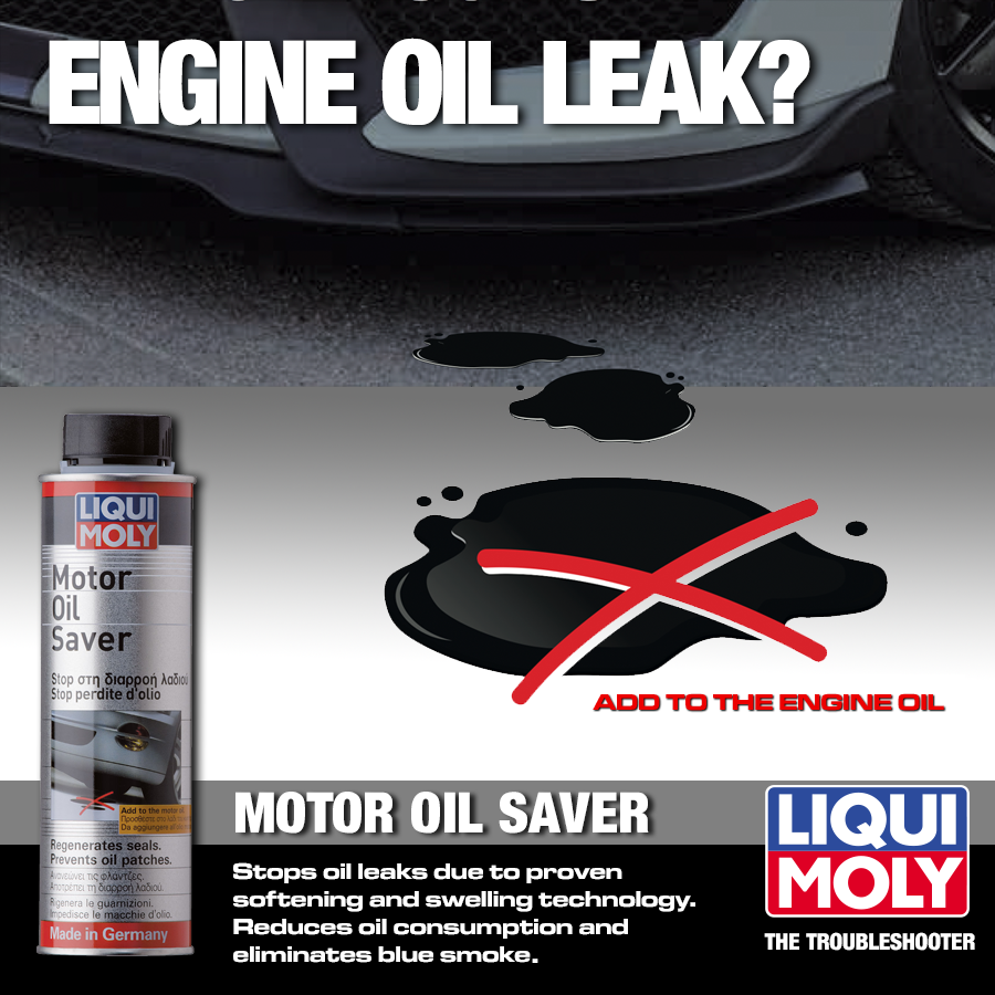 LIQUI MOLY Motor oil Saver 偈油止漏劑 機油止漏 300ml