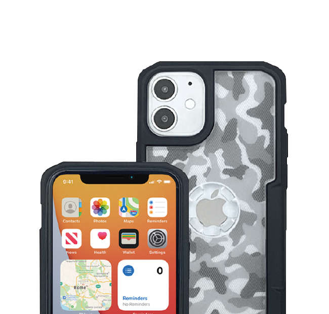 INTUITIVE-CUBE X-GUARD IPHONE 12 MINI 透明迷彩 手機殼