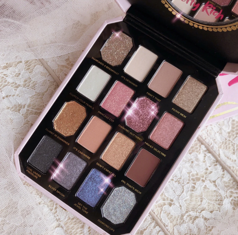 Too Faced - Pretty Rich 16色鑽石眼影盤