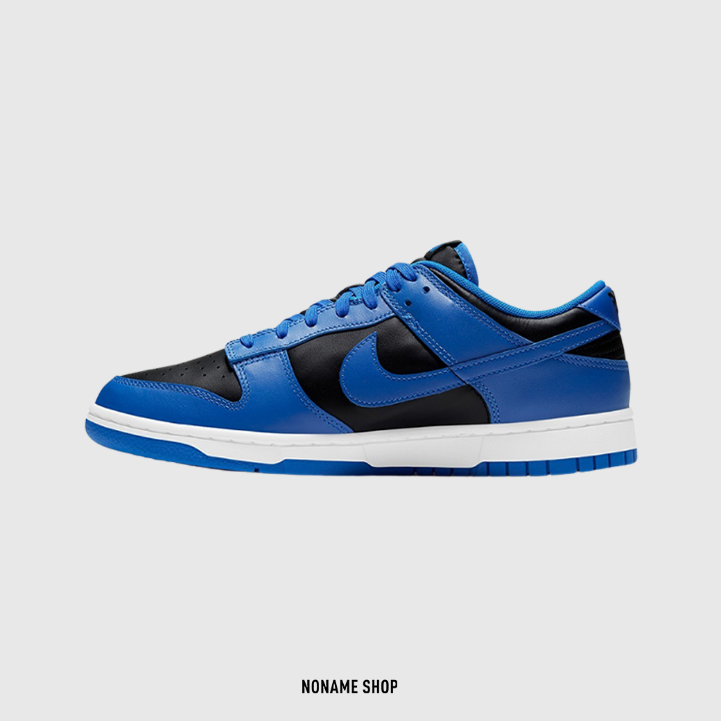 NIKE Dunk Low Retro Black Hyper Cobalt 藍黑