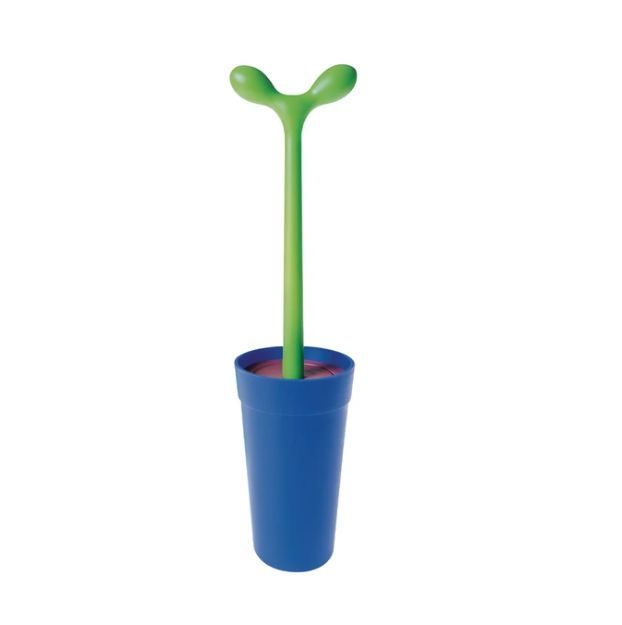 ALESSI MERDOLINO TOILET BRUSH - BLUE