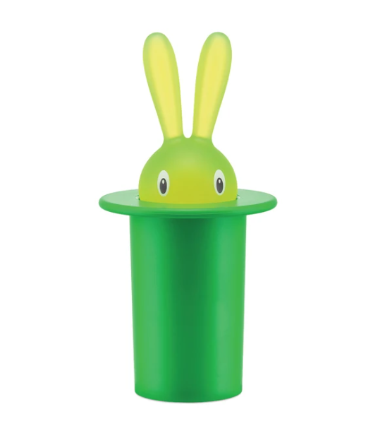 ALESSI MAGIC BUNNY TOOTHPICK HOLDER - GREEN