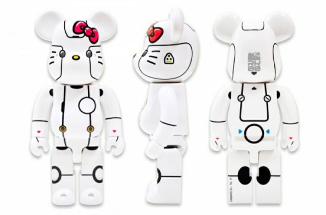 bearbrick robot kitty 400