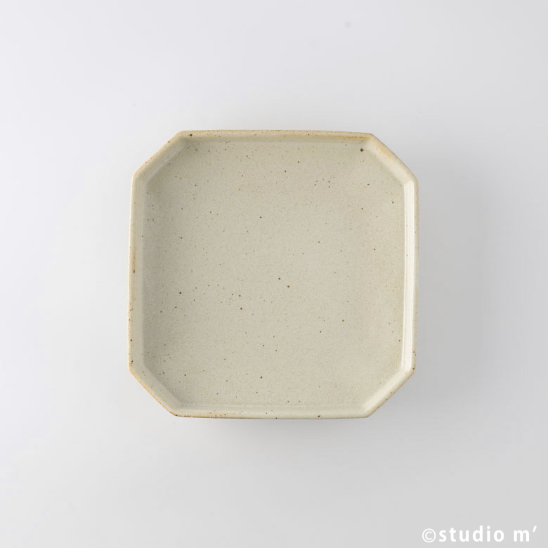STUDIO M'-PAVE6寸角皿/生成