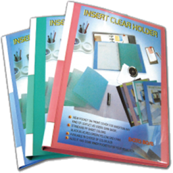 Database 2孔可插封面文件夾