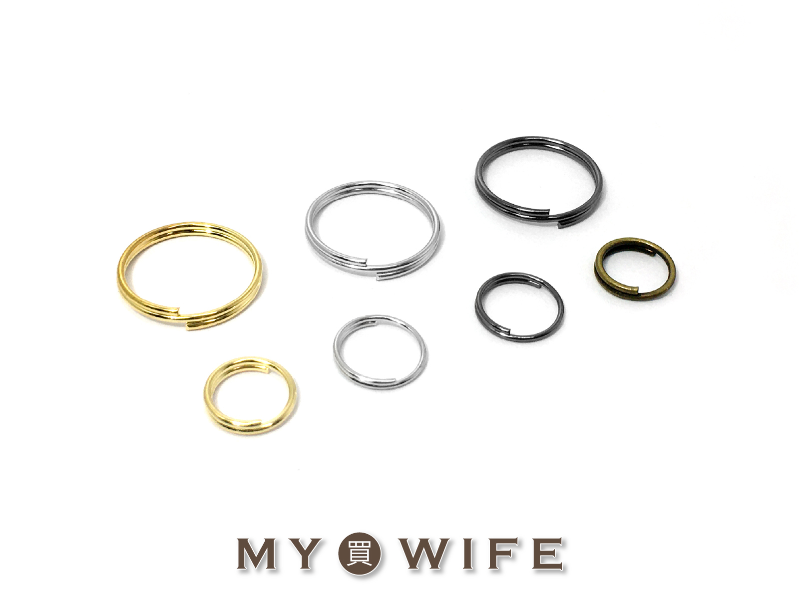 雙圈_連接環/圈環_4色2規格
