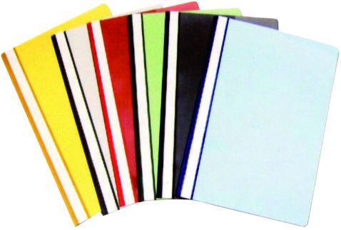 Bantex 透明面顏色底軟膠蛇夾