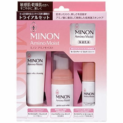 MINON 潔臉保濕套裝（一套5件）｜日本代購｜香港｜3件包速遞