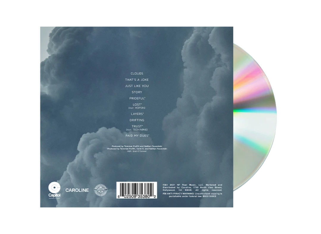 NF 美國饒舌歌手 CLOUDS (THE MIXTAPE) 原裝CD專輯