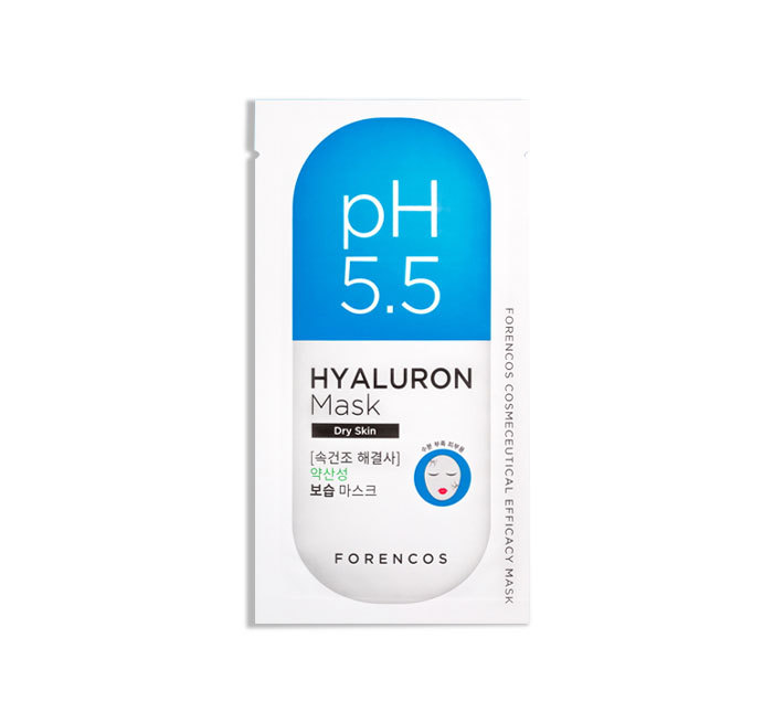 FORENCOS pH5.5 Efficacy Hyaluron Mask [5PCS]