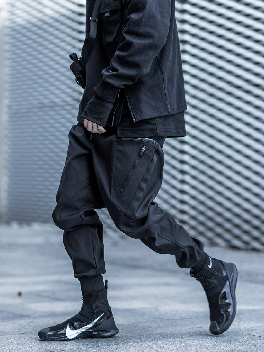 【 20% OFF 】獵鷗弧形口袋防風防水束腳褲