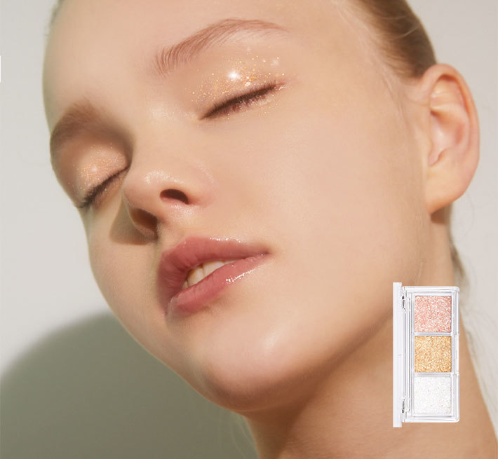 FORENCOS Bare Glitter Palette - 01 NUDY