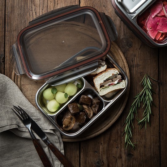 Cuitisan (Partition) 分隔抗菌不鏽鋼保鮮盒