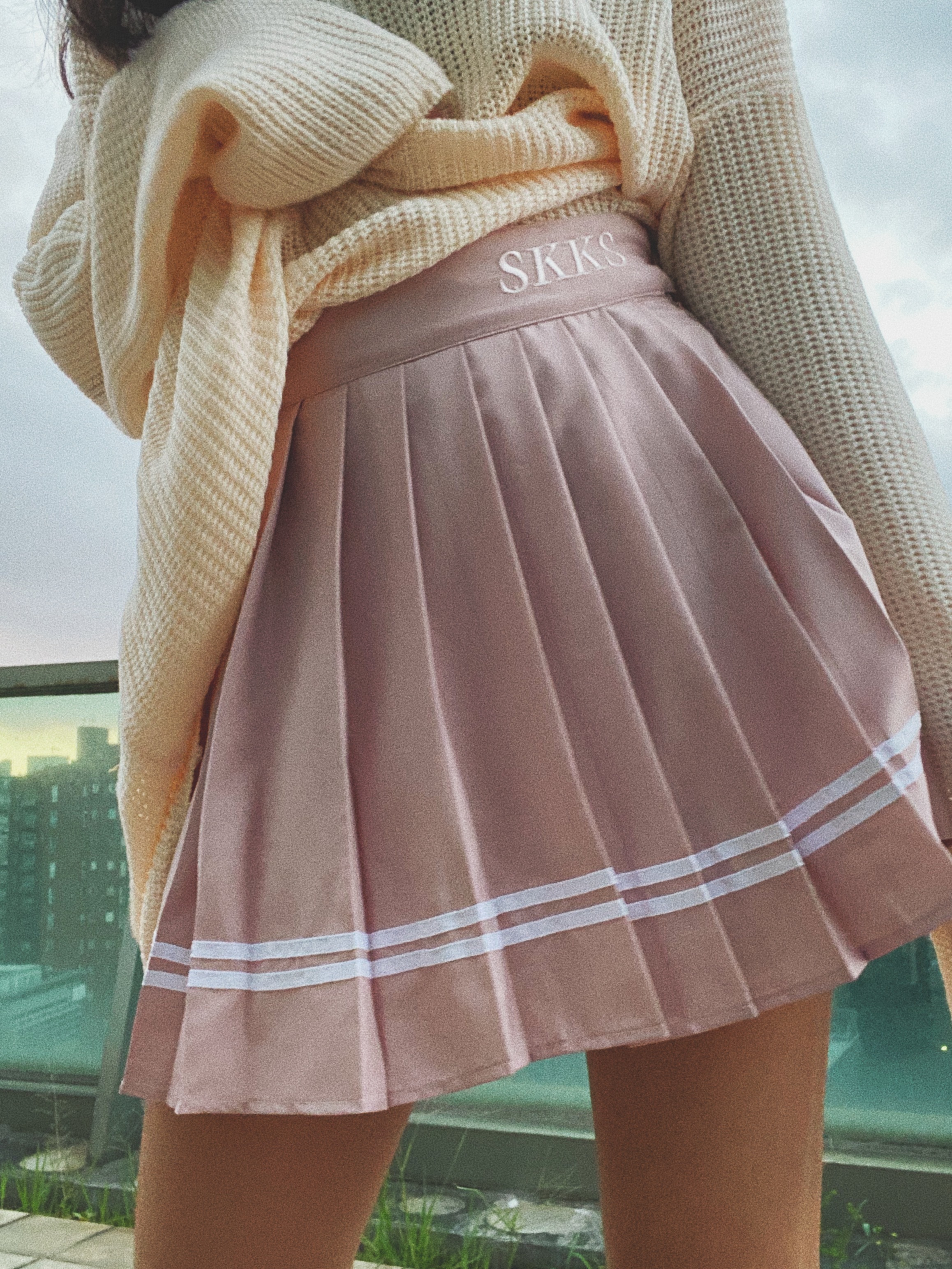 Vitality 我們的青春 SKKS百褶短裙