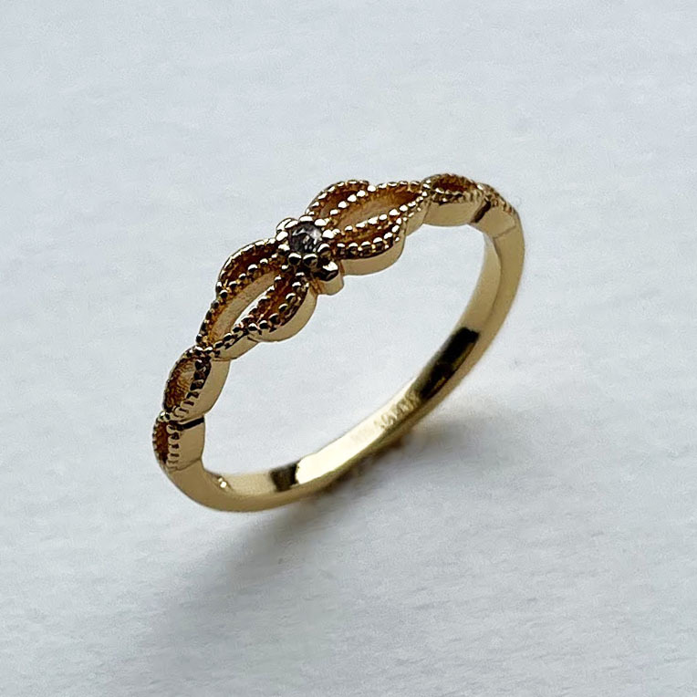 Silver/公主蕾絲尾戒