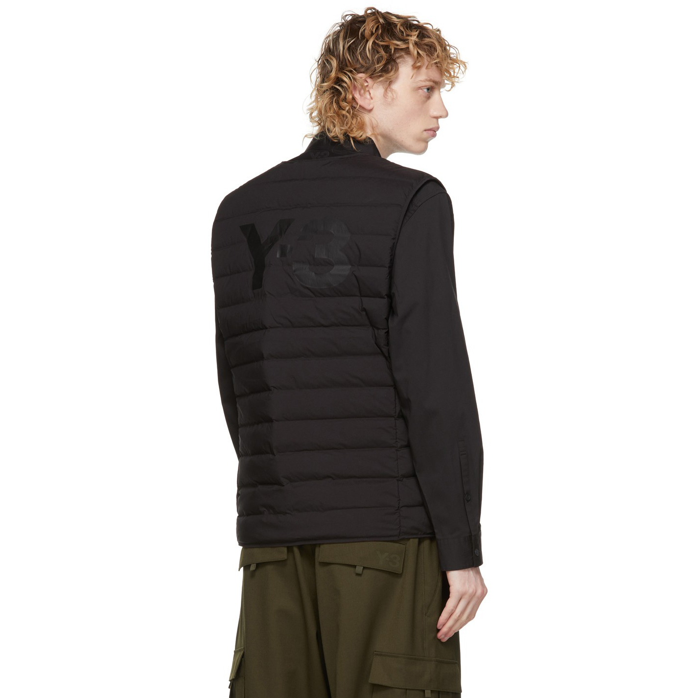 【 Y-3 M CL LINER VST 羽絨背心 - 黑 】