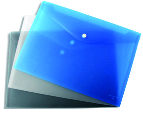 A4 塑膠磨沙鈕扣袋