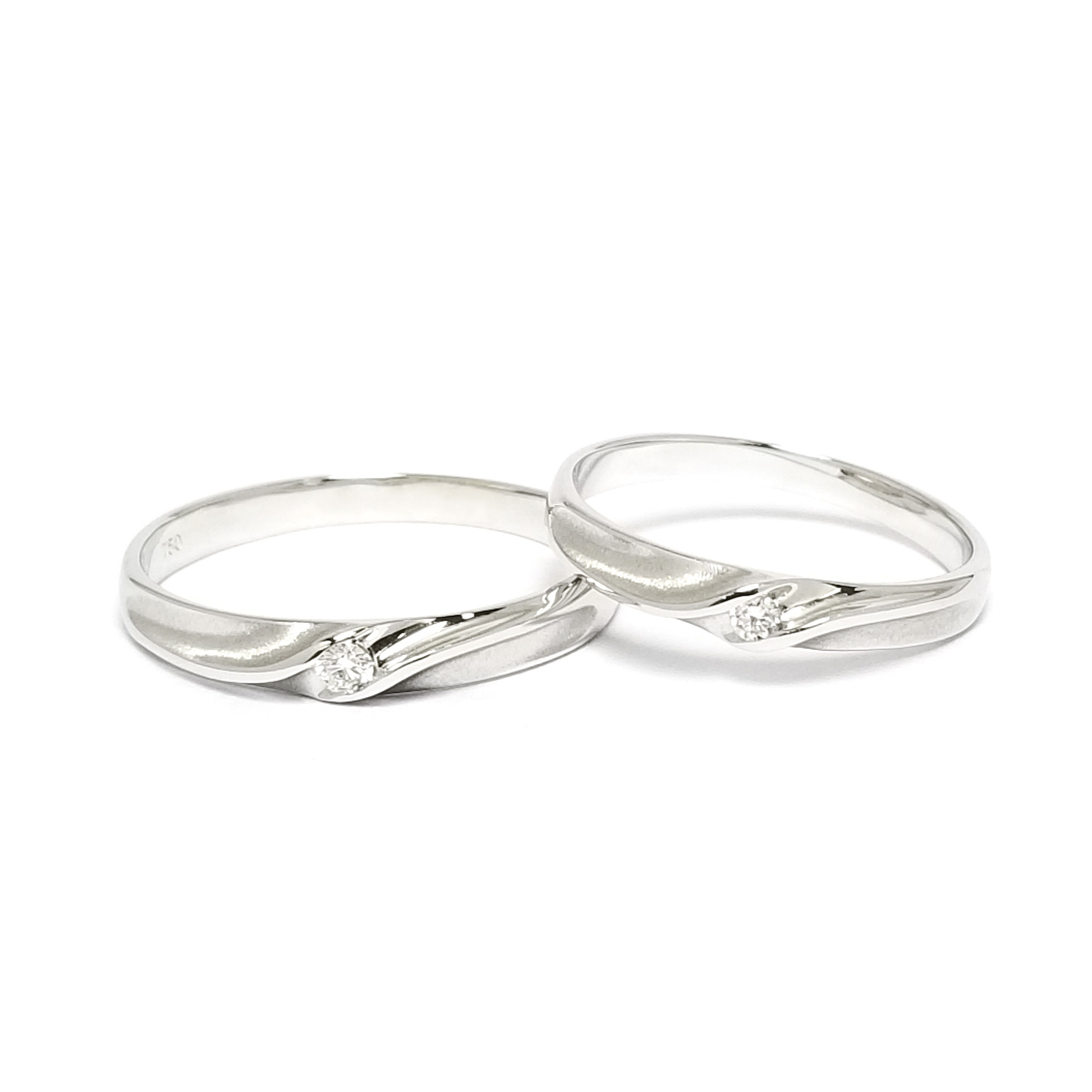 韓國 - Spouse 18K玫瑰金 結婚戒指