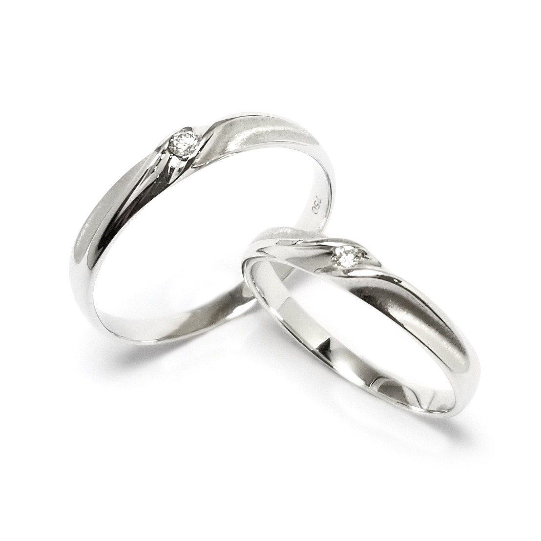 韓國 - Spouse 18K玫瑰金 結婚戒指