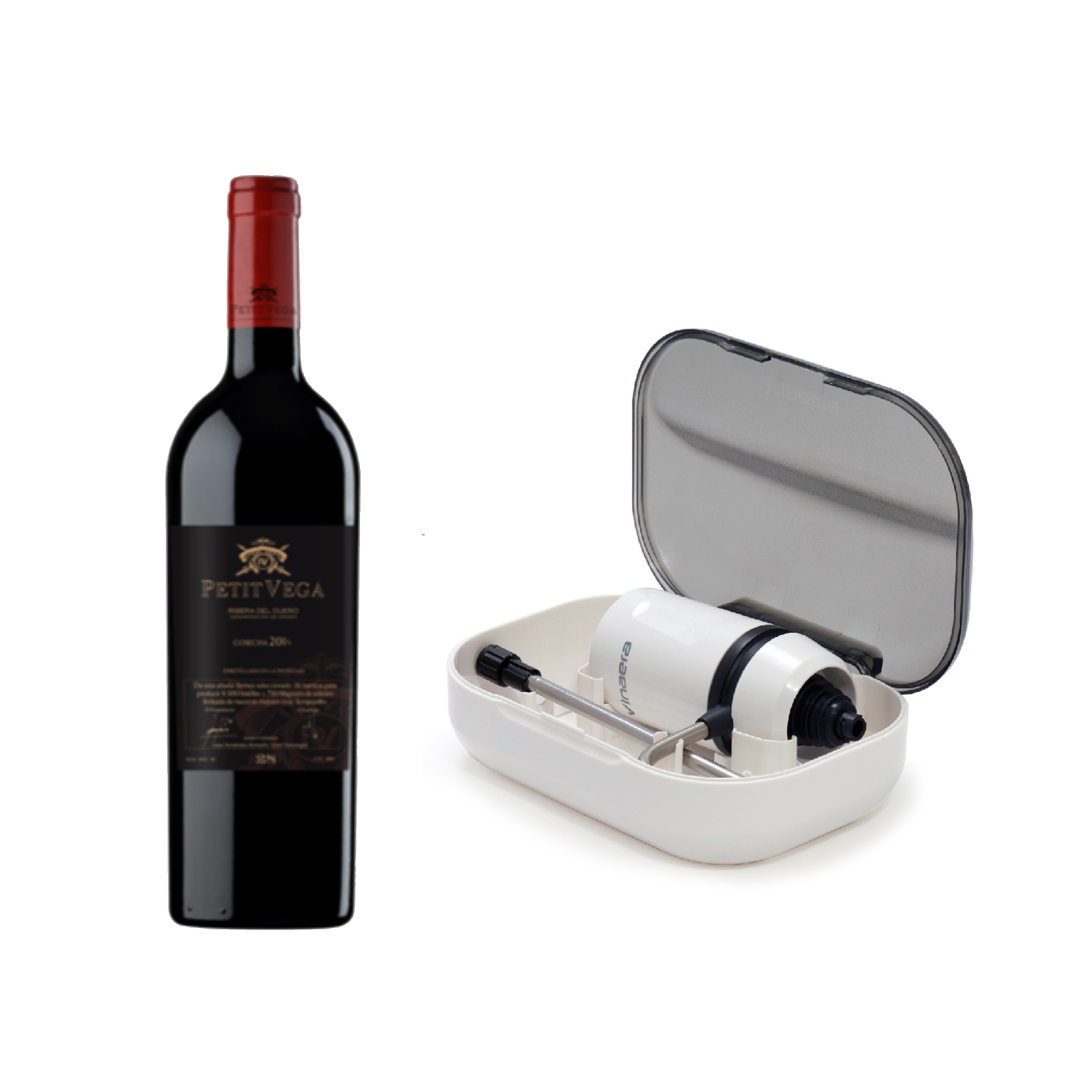 Petit Vega 28M x Vinaera Travel MV63 便攜秒速醒酒器套裝