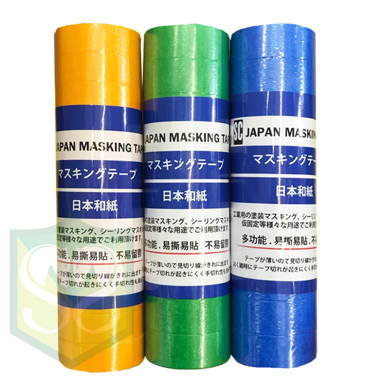 Paper tape ( yellow / green / blue )