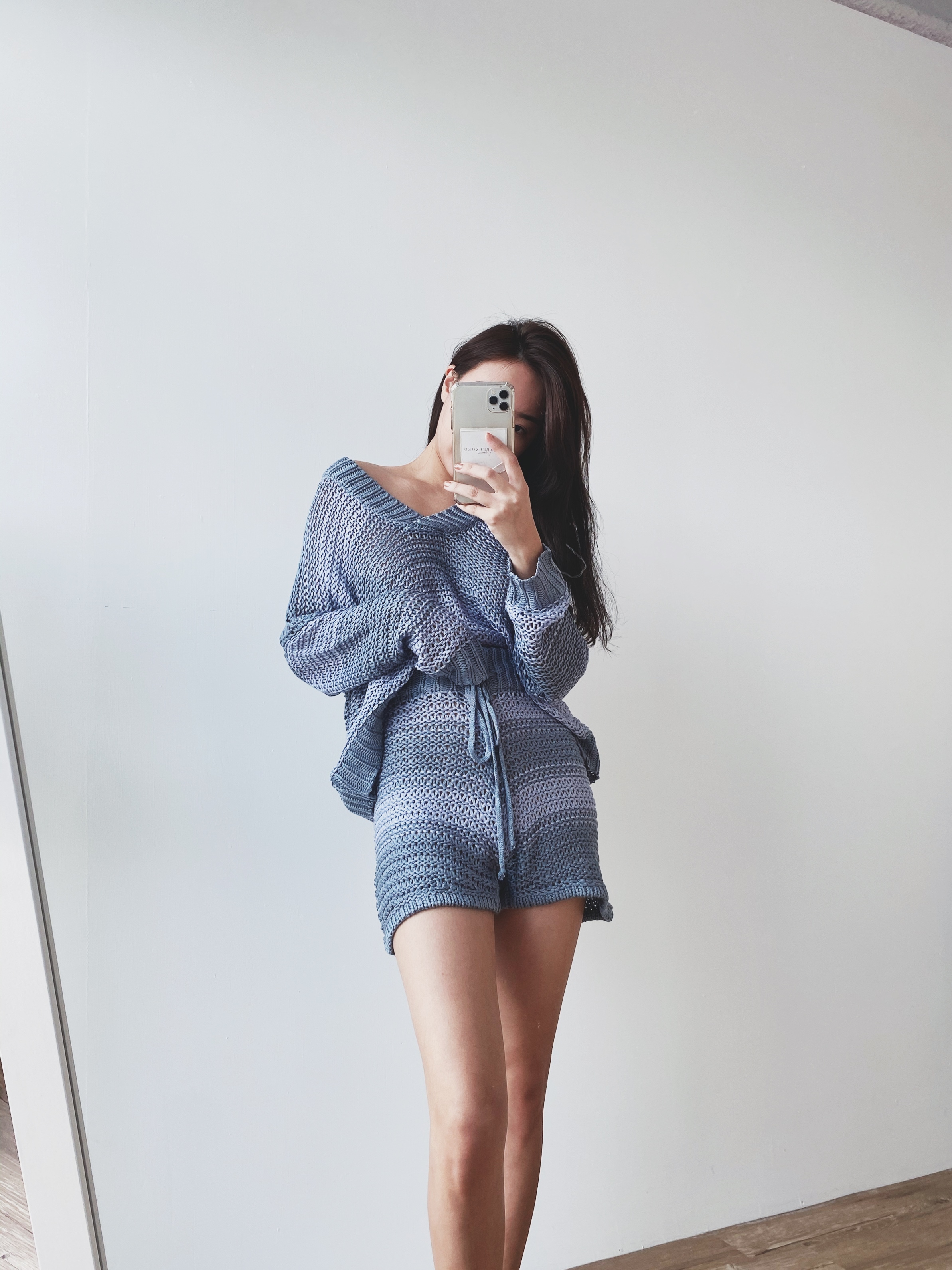 Good times 兩件式針織短褲