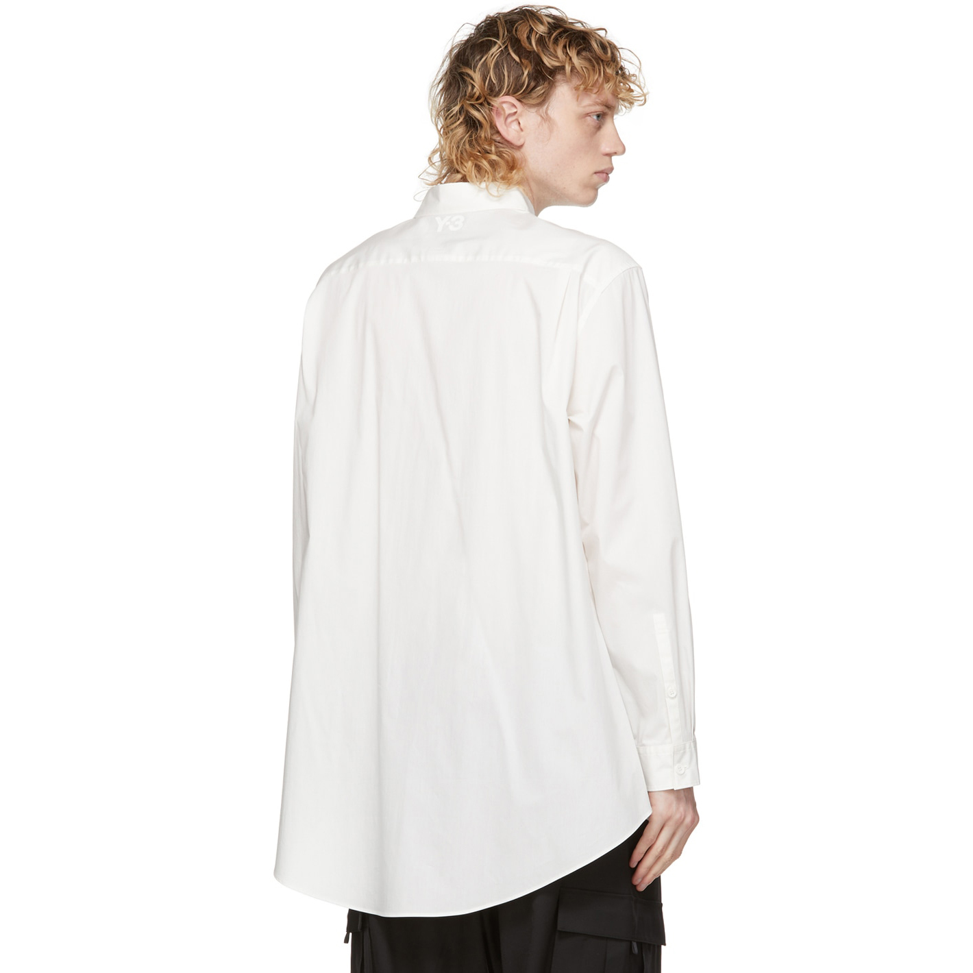【 Y-3 M CL SHIRT 長袖襯衫 - 白 】