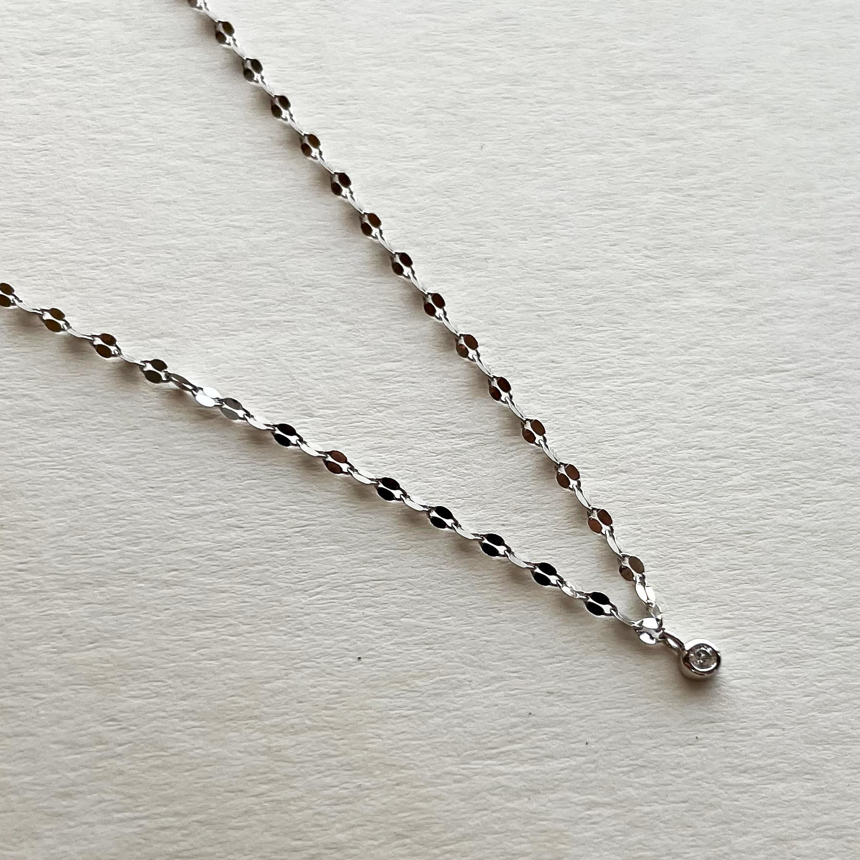 Silver / 銀河淚珠項鍊