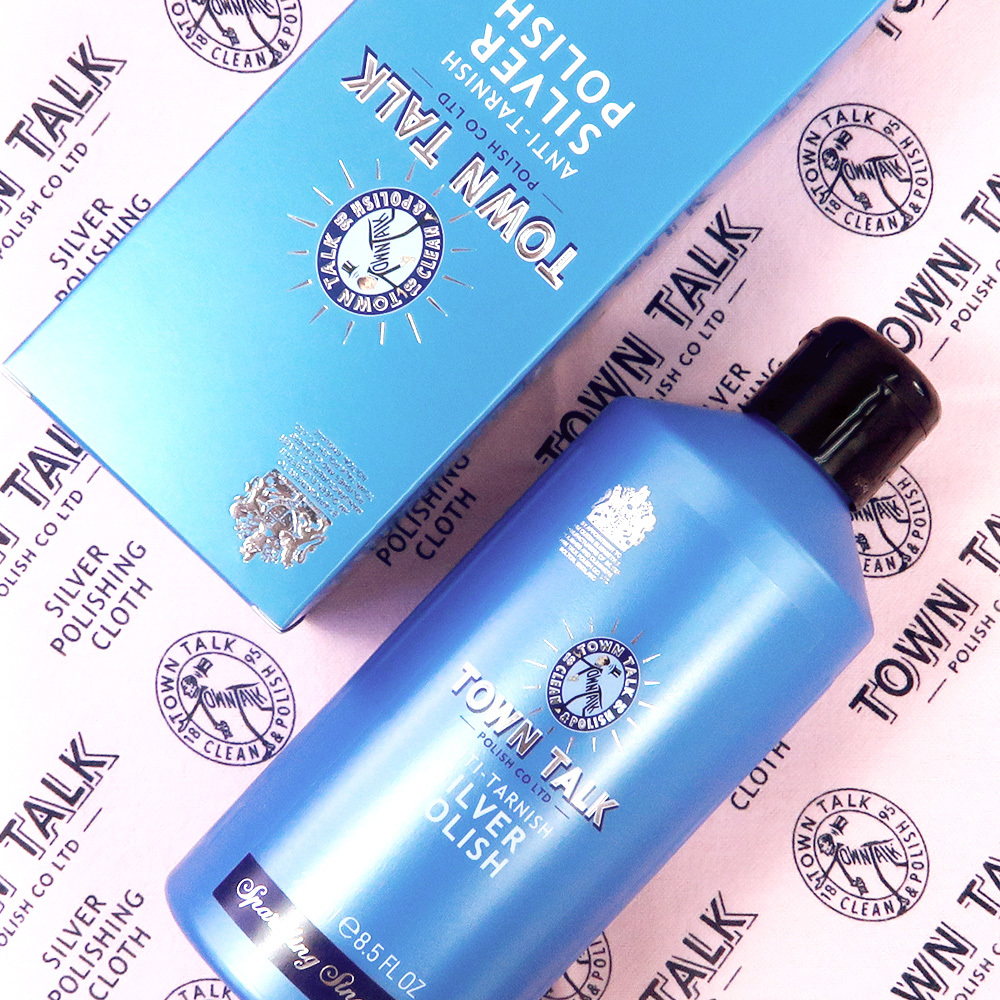 Town Talk 銀器潔亮劑 擦銀乳 250ml 深層清潔＋抗氧化 銀飾專用 英國進口