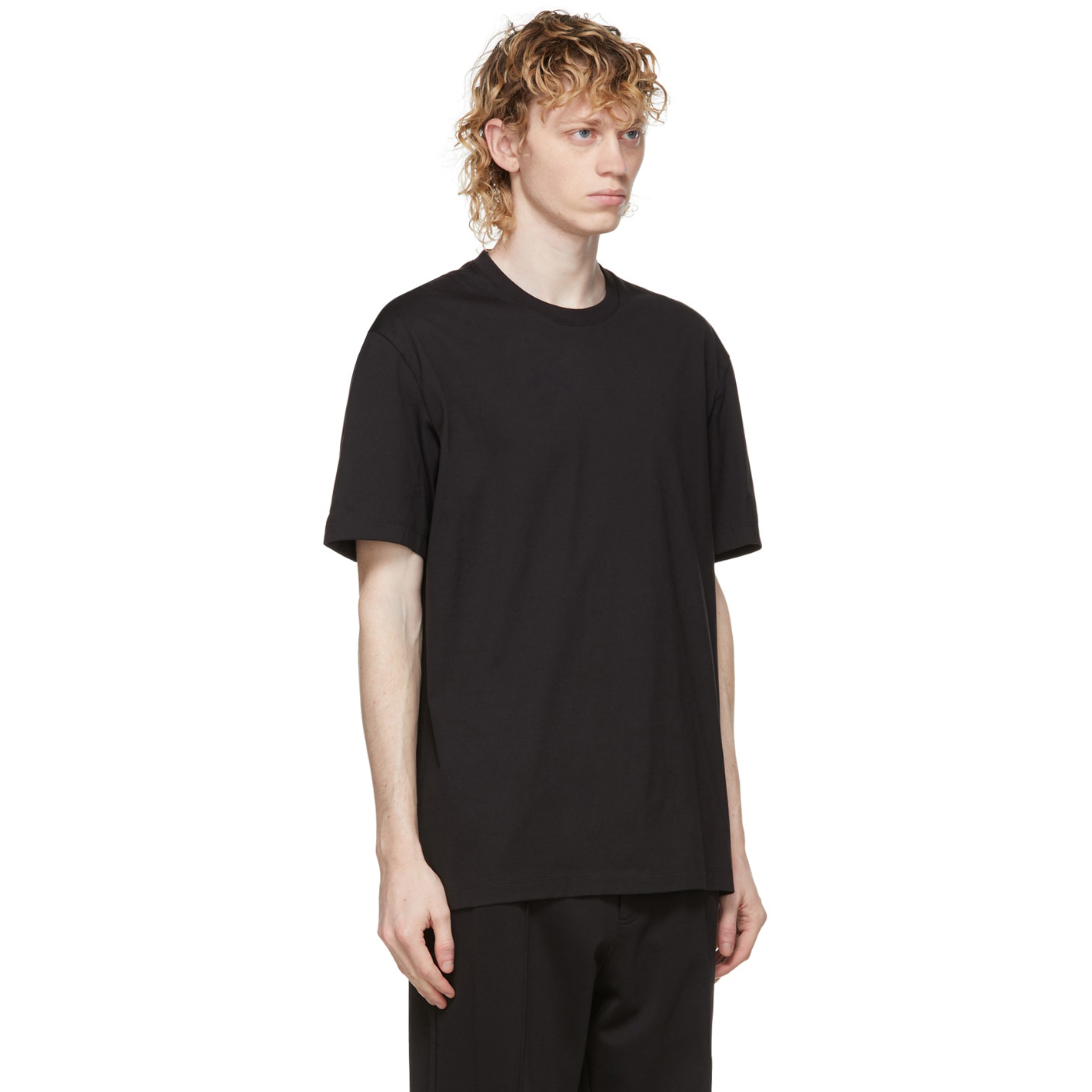 【 Y-3 M B LOGO SS TEE 背面LOGO短TEE - 黑 】