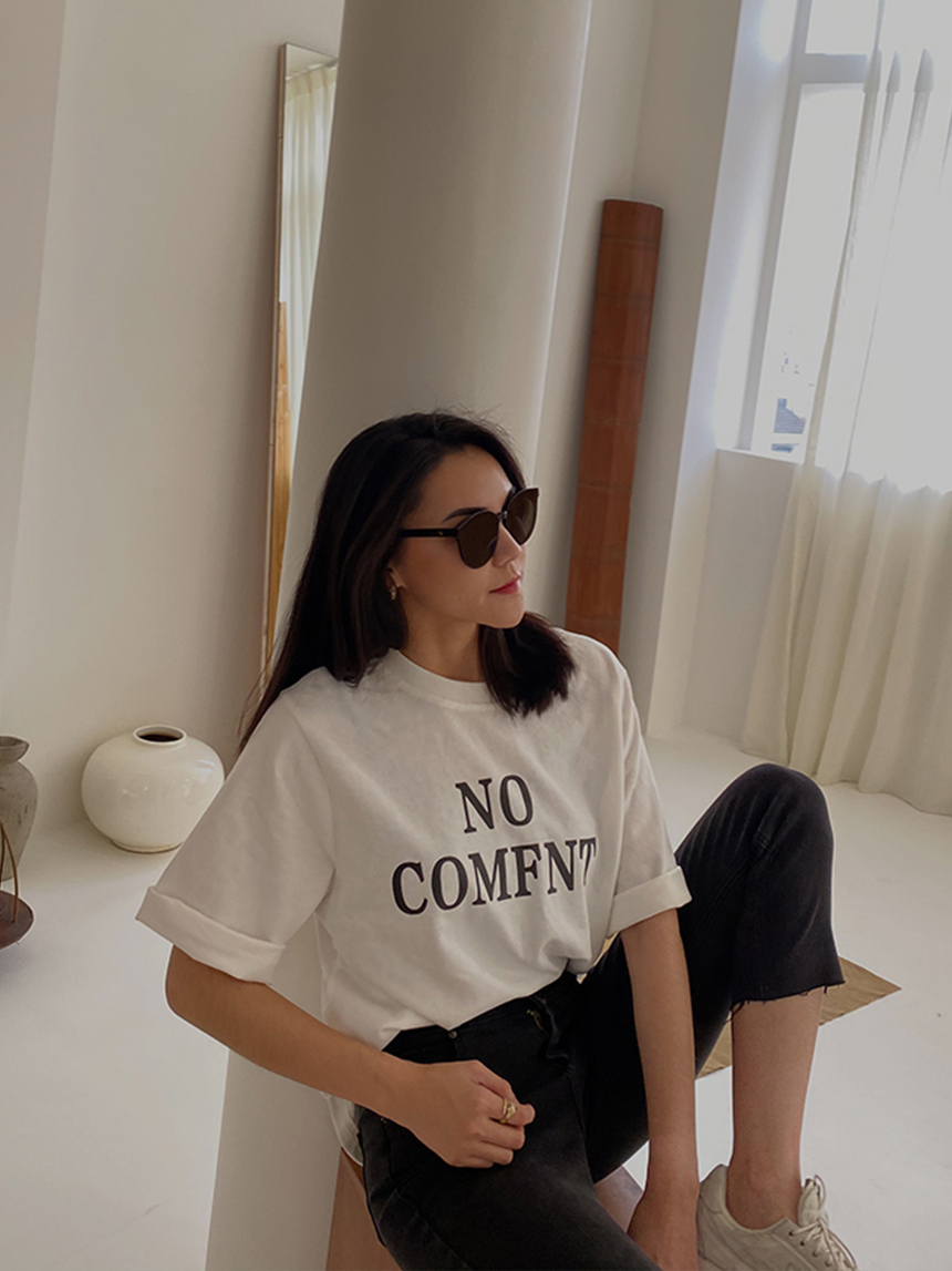 高磅數字母上衣*4色