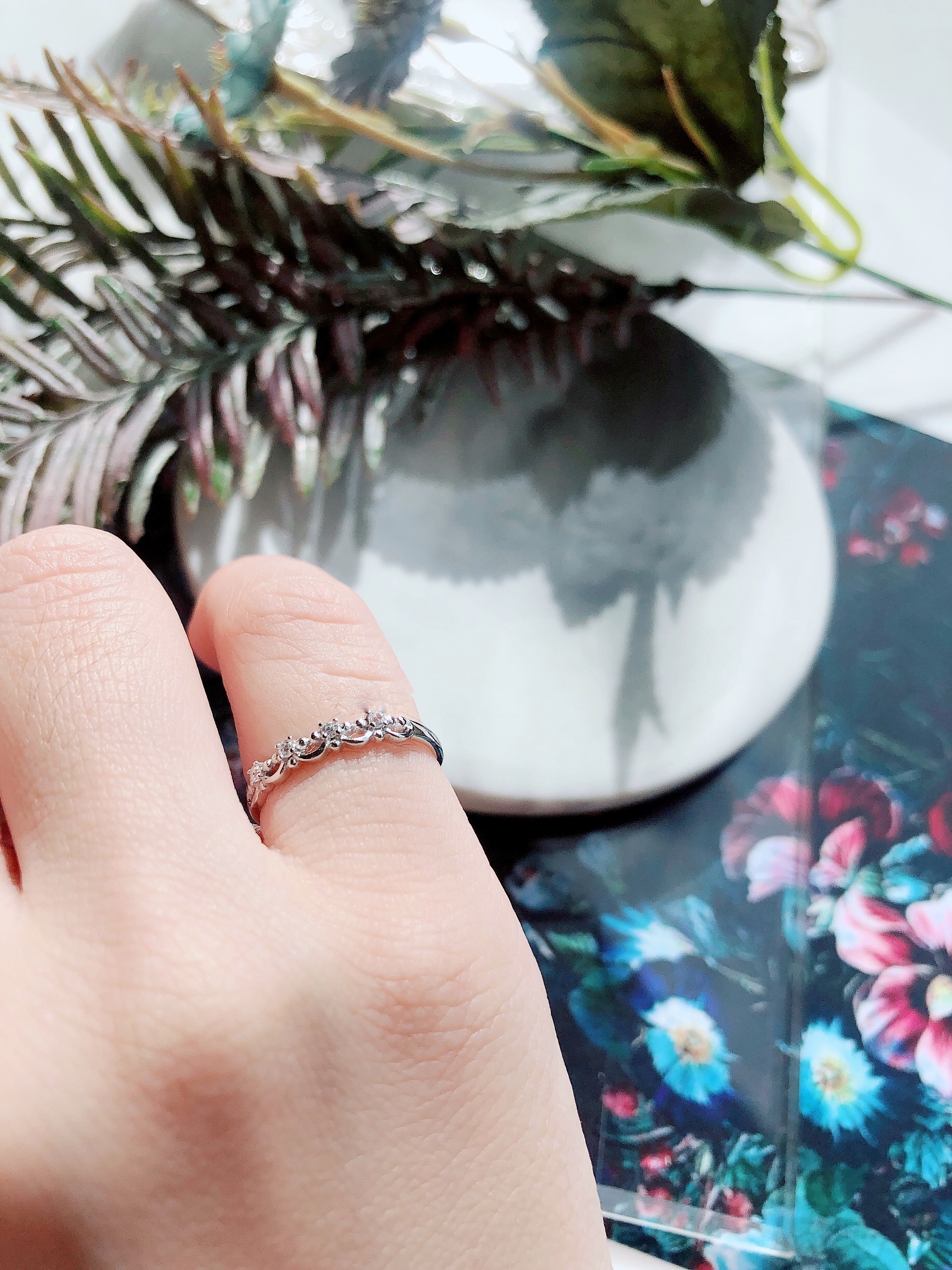 Silver/公主皇冠尾戒