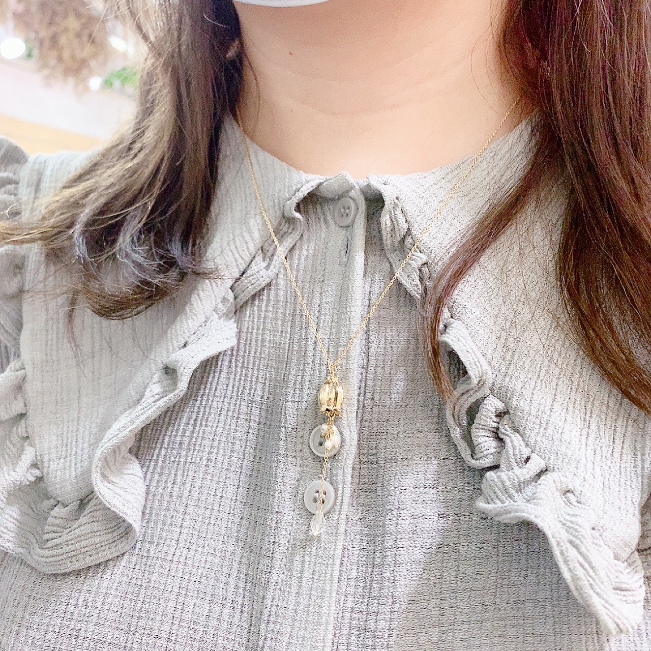 日本牽牛花頸鏈 (防敏感)