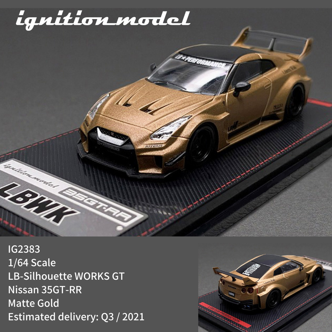 ignition model【IG 2340】 LB-WORKS 35GT-R（IG2357 LB