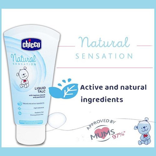 Chicco Natural Sensation Liquid Talc (100ml)