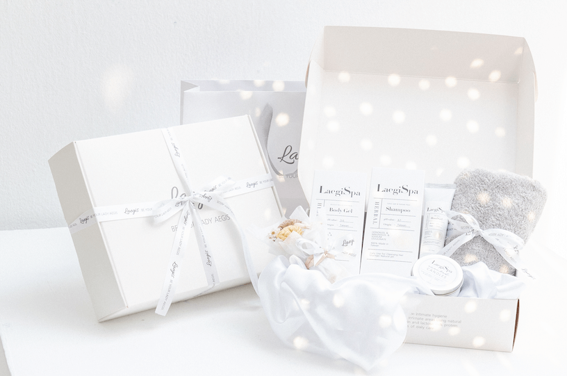 莉蕾舒私密保養品禮盒呈現