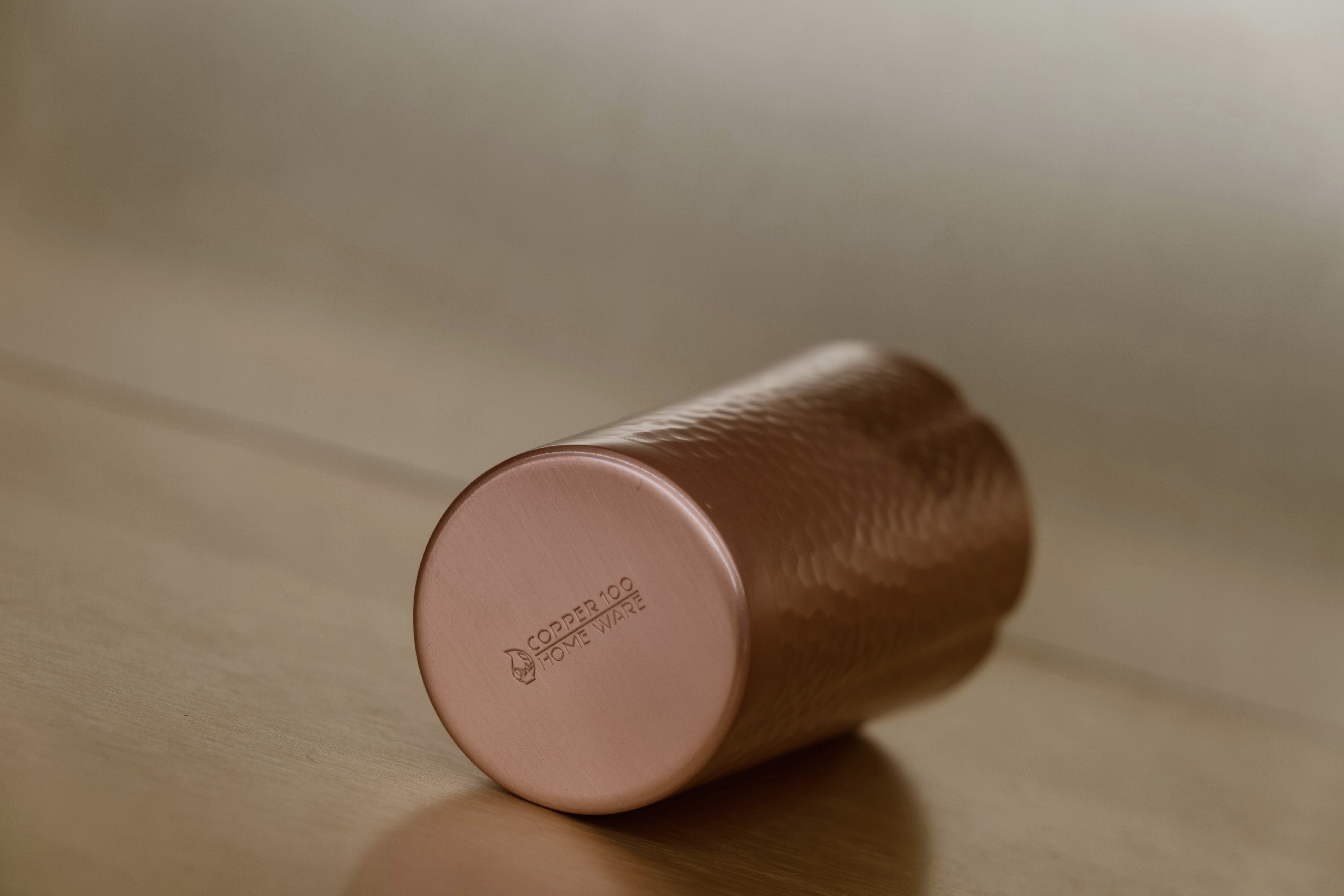 純銅製銅杯 | 花