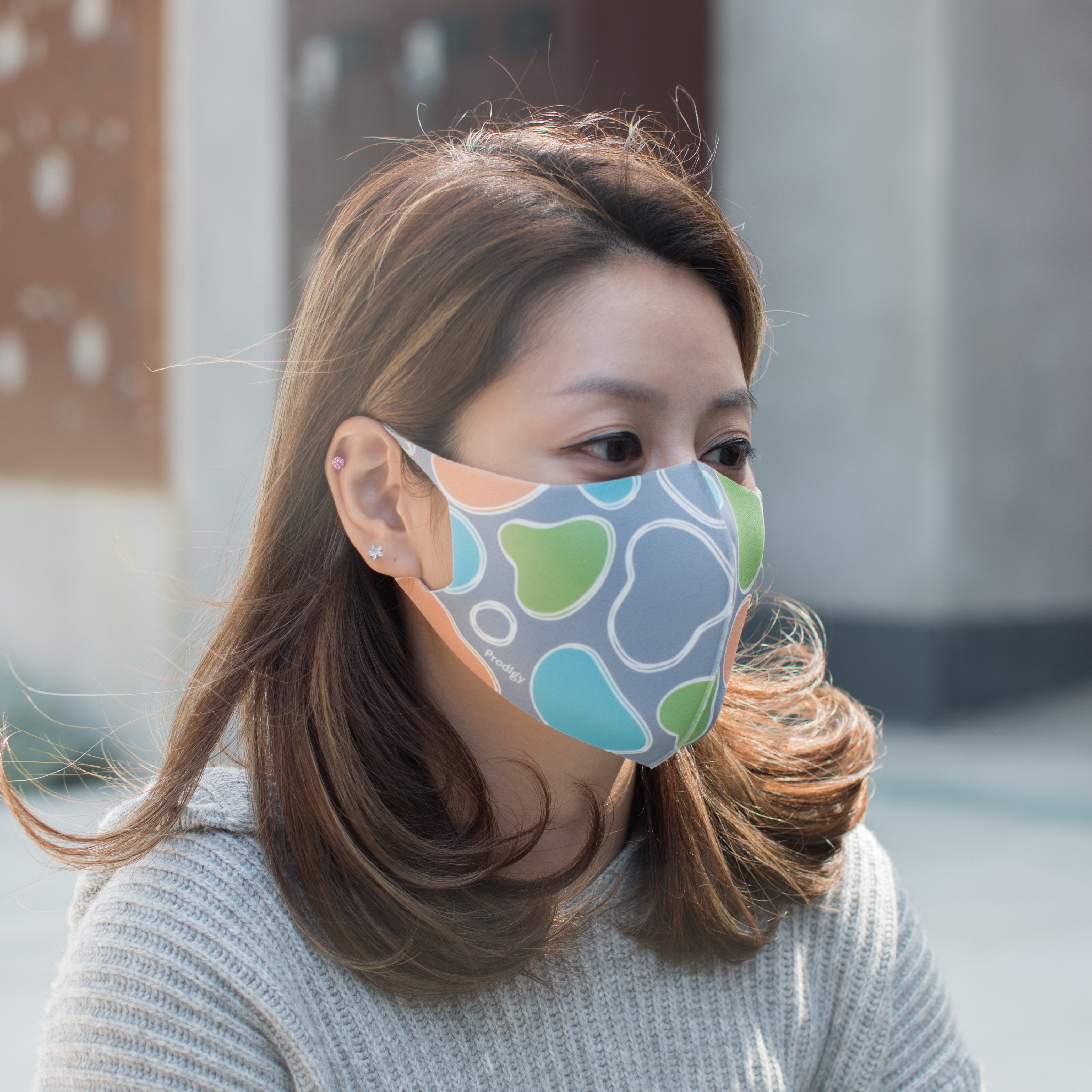 ｜率性風格｜舒適美-3D立體透氣抗菌口罩