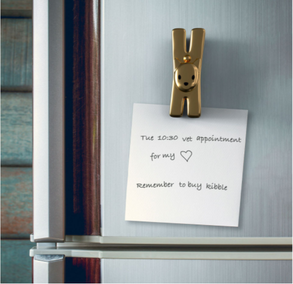 ALESSI LAMPO CLIP - GOLD