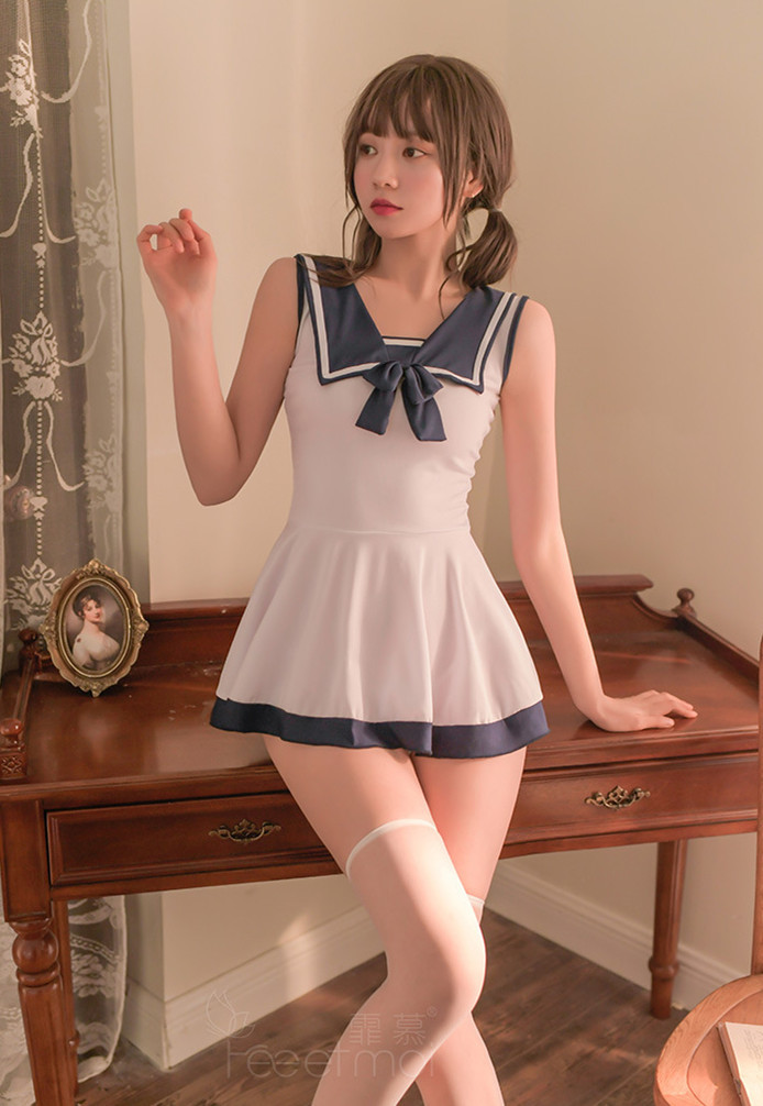 日系學生連身裙