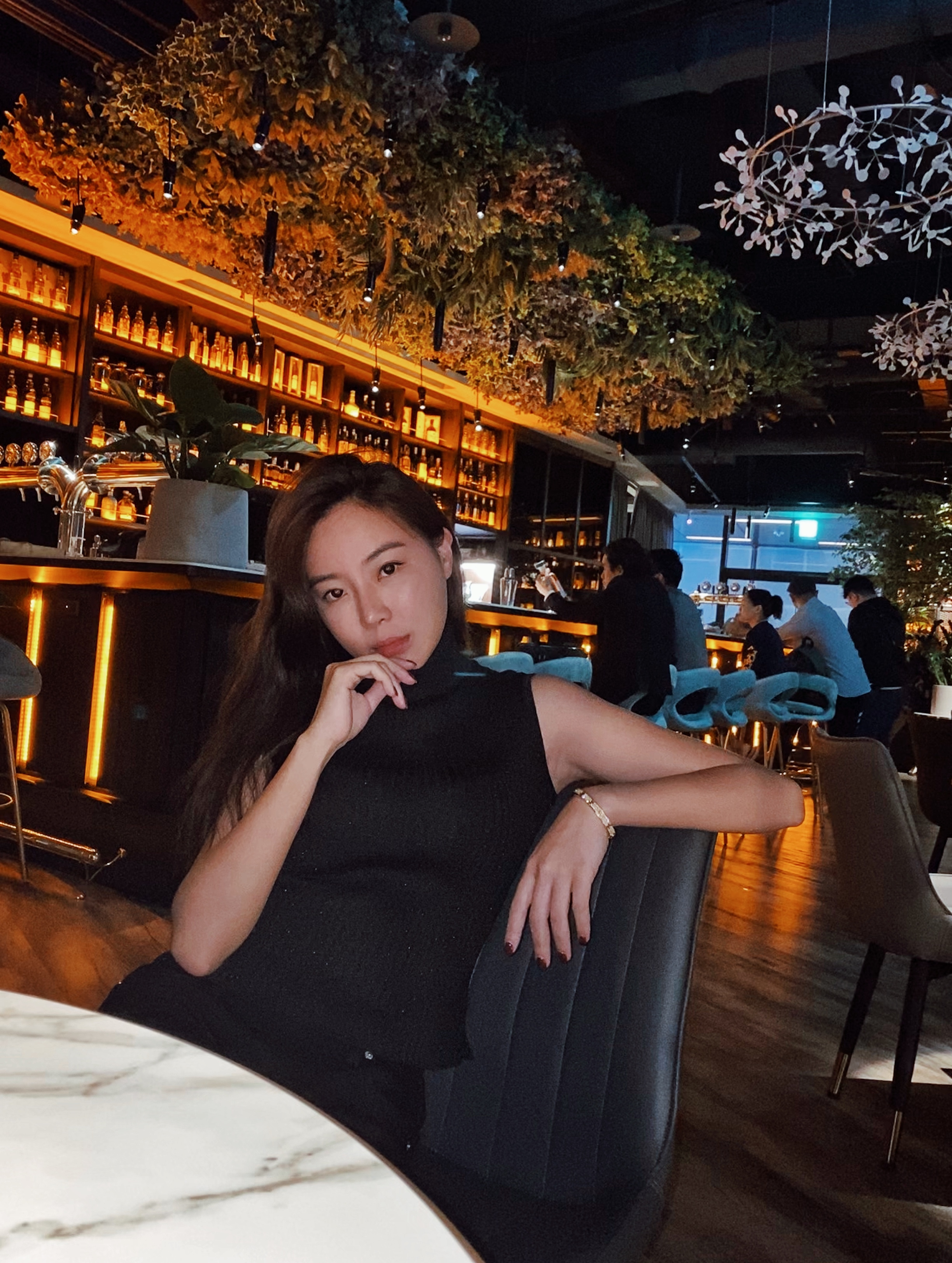 Necessary 秋冬必備 高領金線絲針織背心