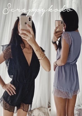 Stay with me 待在一起 氣質性感連身短褲